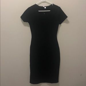 🔹3/$15 NWT black bonycon dress with cutout back